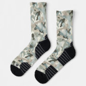 Stealth Blue Camouflage Wave Socken (Links)