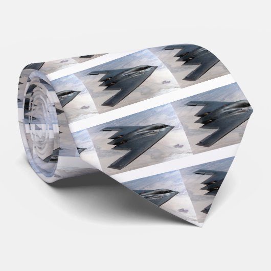 Stealth Bomber Krawatte (Gerollt)