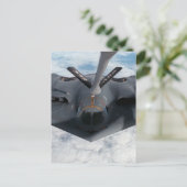 Stealth Bomber Postkarte (Stehend Vorderseite)