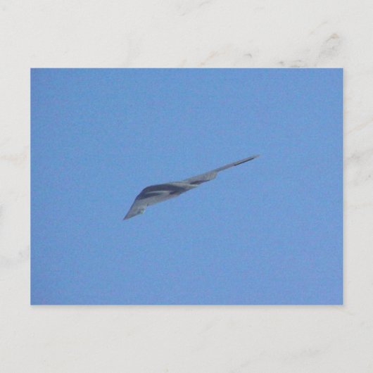 Stealth Bomber Postkarte (Vorderseite)