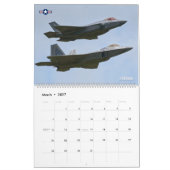 STEALTH FIGHTER - F-22A Raptor Kalender (Mär 2027)