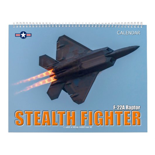 STEALTH FIGHTER - F-22A Raptor Kalender (Titelbild)
