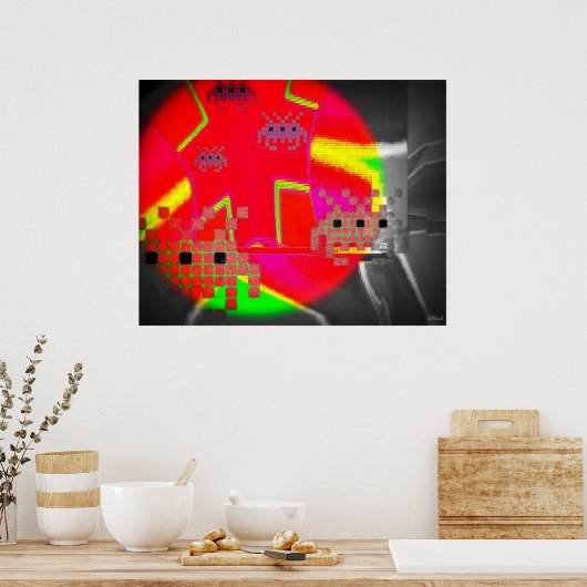 Stealth Invasion Matrix Force Poster (Küche)