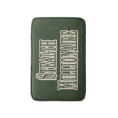 Stealth Millionaire Badematte (Vorderseite Vertikal)