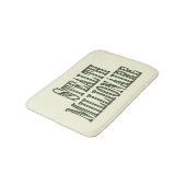 Stealth Millionaire Badematte (Schrägansicht)