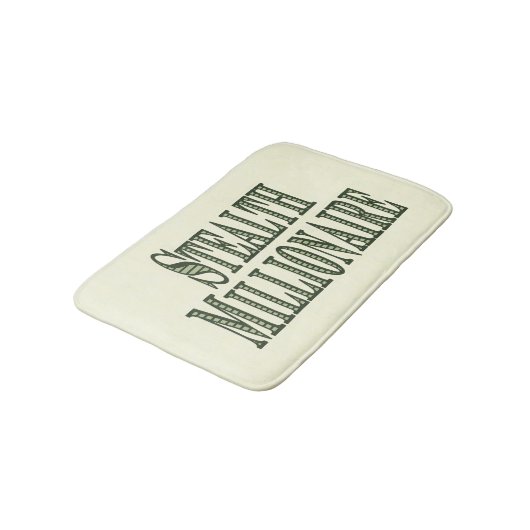 Stealth Millionaire Badematte (Schrägansicht)