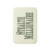 Stealth Millionaire Badematte (Vorderseite Vertikal)