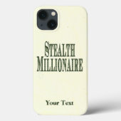 Stealth Millionaire Case-Mate iPhone Case (Rückseite)