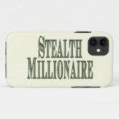 Stealth Millionaire Case-Mate iPhone Hülle (Rückseite (Horizontal))
