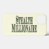 Stealth Millionaire Case-Mate iPhone Hülle (Rückseite (Horizontal))