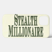Stealth Millionaire Case-Mate iPhone Hülle (Rückseite (Horizontal))