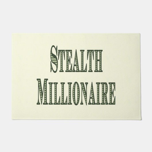 Stealth Millionaire Fußmatte (Vorderseite)