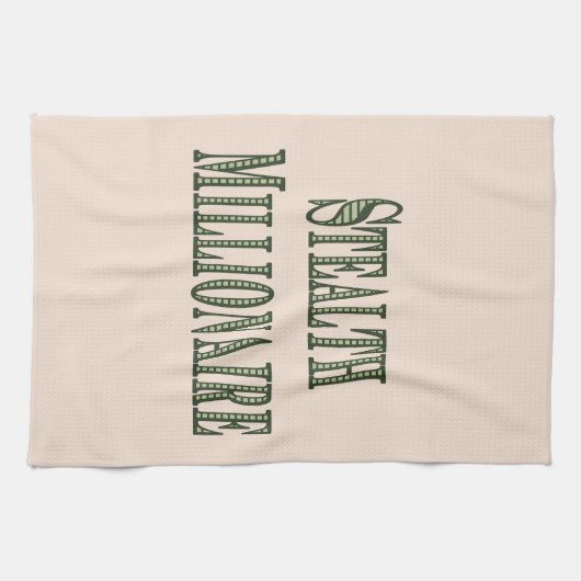 Stealth Millionaire Geschirrtuch (Horizontal)
