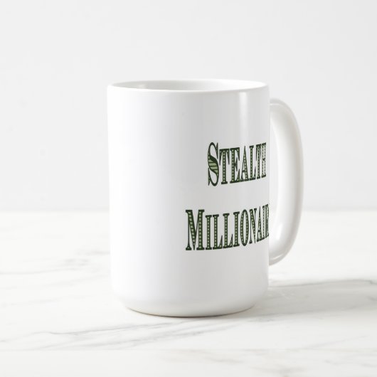 Stealth Millionaire Kaffeetasse (VorderseiteRechts)