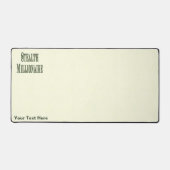 Stealth Millionaire Schreibtischunterlage (Vorderseite)