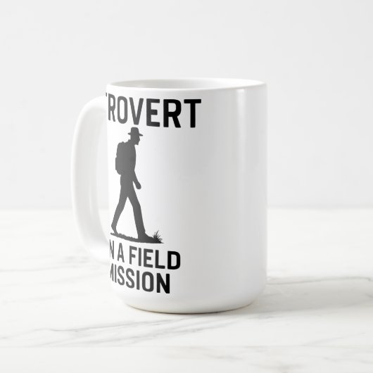 Stealth Mode Activated Kaffeetasse (Vorderseite Links)