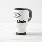 Stealth-Modus - Developer Ninja Stealth-Shirt Reisebecher (VorderseiteRechts)