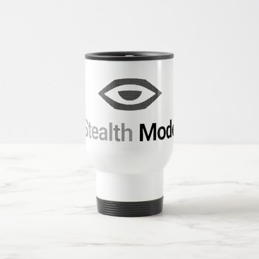 Stealth-Modus - Developer Ninja Stealth-Shirt Reisebecher (Mittel)