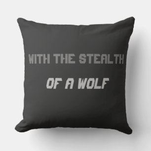 Stealth of Wolf (Spirit Energy)- Throw Kissen