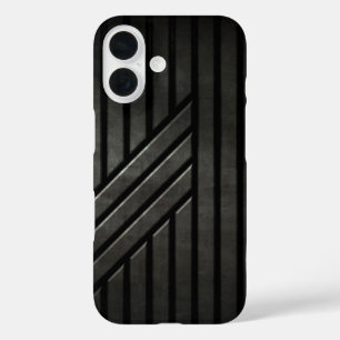 Stealth Schwarz iPhone 16 Hülle