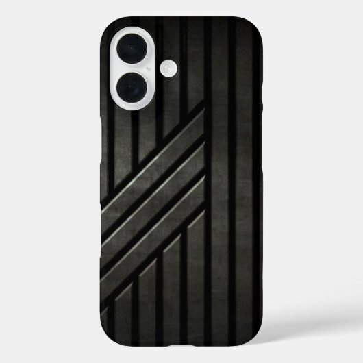 Stealth Schwarz Case-Mate iPhone Hülle (Rückseite)