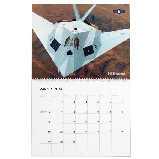 STEALTH USA KALENDER (Mär 2026)