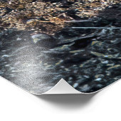Stealthy Fox Fotodruck (Ecke)
