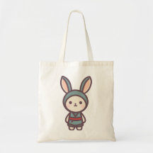 Stealthy Style - Ninja Rabbit Tote Bag