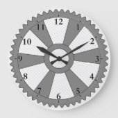 Steam Clock Große Wanduhr (Vorderseite)