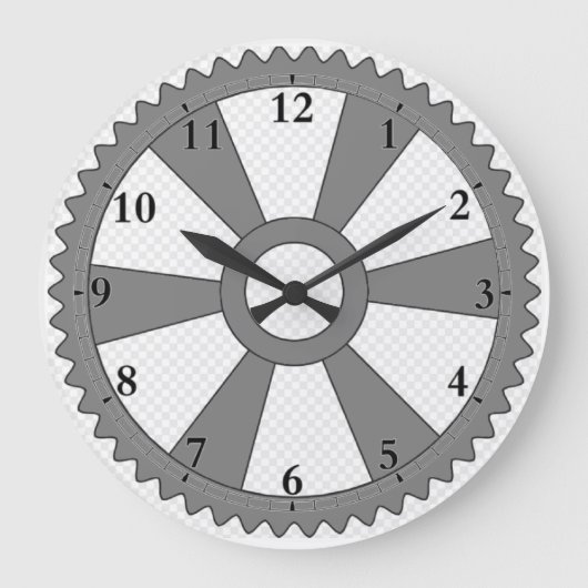 Steam Clock Große Wanduhr (Vorderseite)