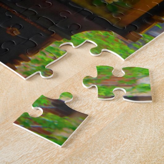 Steam Clock Vancouver. Puzzle (Seite)