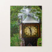 Steam Clock Vancouver. Puzzle (Vertikal)