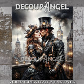 Steam & Desire Decoupage Seidenpapier