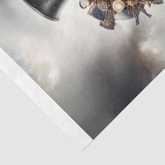 Steam & Desire Decoupage Seidenpapier (Detail)