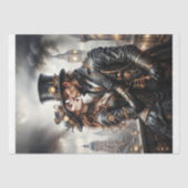 Steam & Desire Decoupage Seidenpapier (Vorderseite)