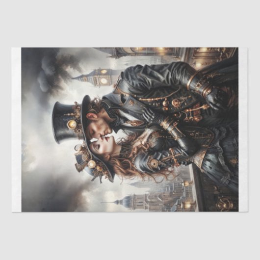 Steam & Desire Decoupage Seidenpapier (Vorderseite)