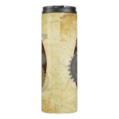 Steam Elegance Steampunk Thermosbecher (Rückseite)