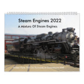 Steam Engines 2022 Calendar Kalender (Titelbild)