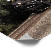 Steam entlang des Ohio River Poster (Ecke)