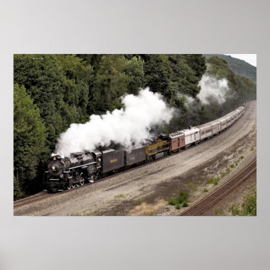 Steam entlang des Ohio River Poster (Vorne)