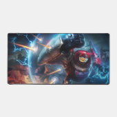 Steam Golem Gaming Desk Mat | Anpassbare Pad Schreibtischunterlage (Vorderseite)