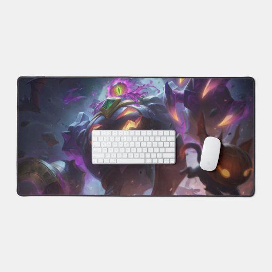 Steam Golem Gaming Desk Mat | Anpassbare Pad Schreibtischunterlage (Tastatur & Maus)