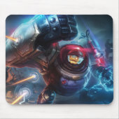 Steam Golem Gaming Mousepad | Anpassbare Pads (Vorne)