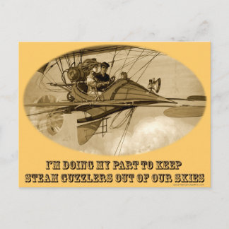 Steam Guzzlers Postkarte