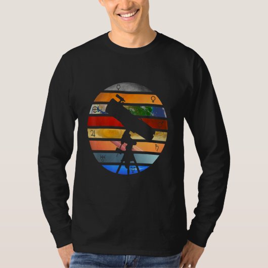 Steam Kids Solar System Planets Science Space T-Shirt (Vorderseite)
