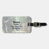 Steam Locomotive At Summit Cut, Green Mountain Gepäckanhänger (Vorderseite horizontal)