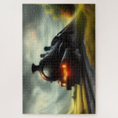 Steam Locomotive Jigsaw Puzzle (Vertikal)