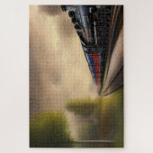Steam Locomotive Jigsaw Puzzle (Vertikal)