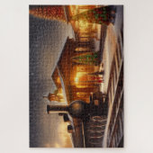 Steam Locomotive Jigsaw Puzzle (Vertikal)