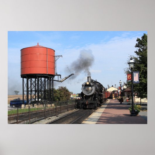 Steam Motor Anreise Poster (Vorne)